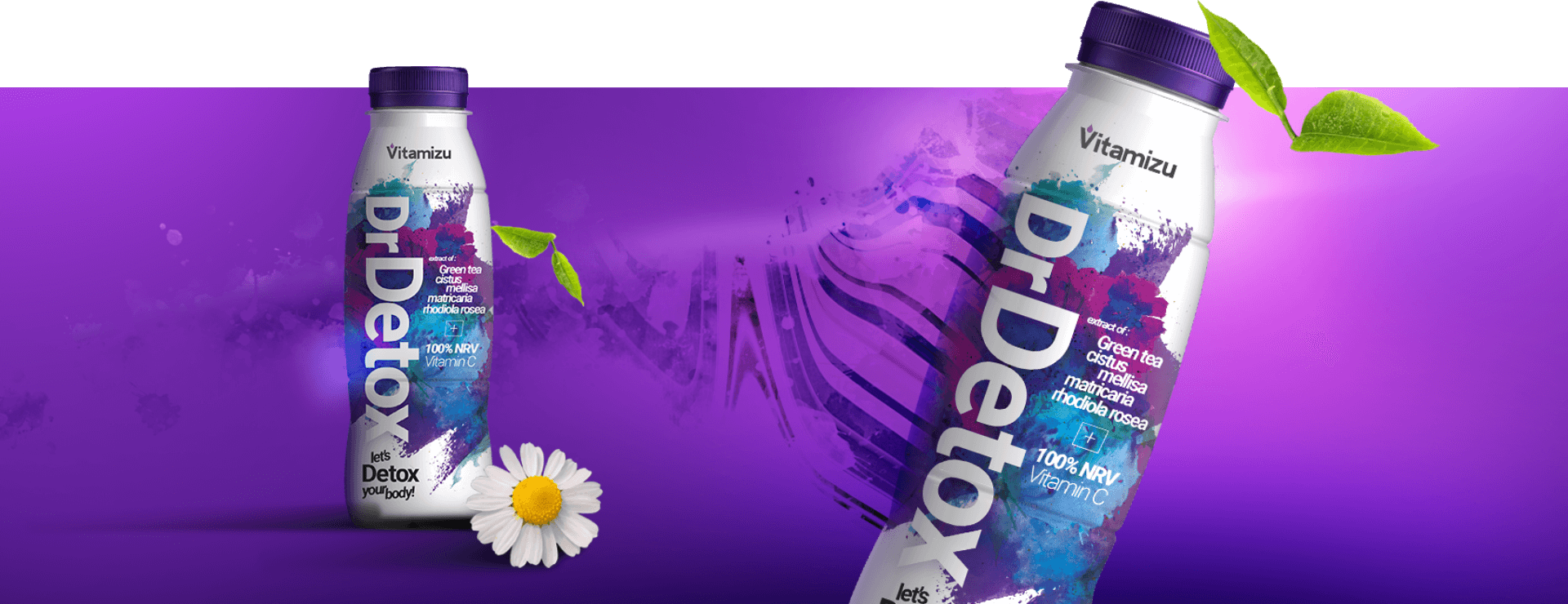Projekt opakowania butelki dr Detox